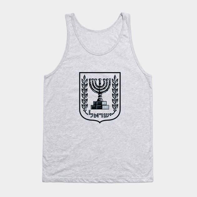 Emblem of Israel Tank Top by EphemeraKiosk